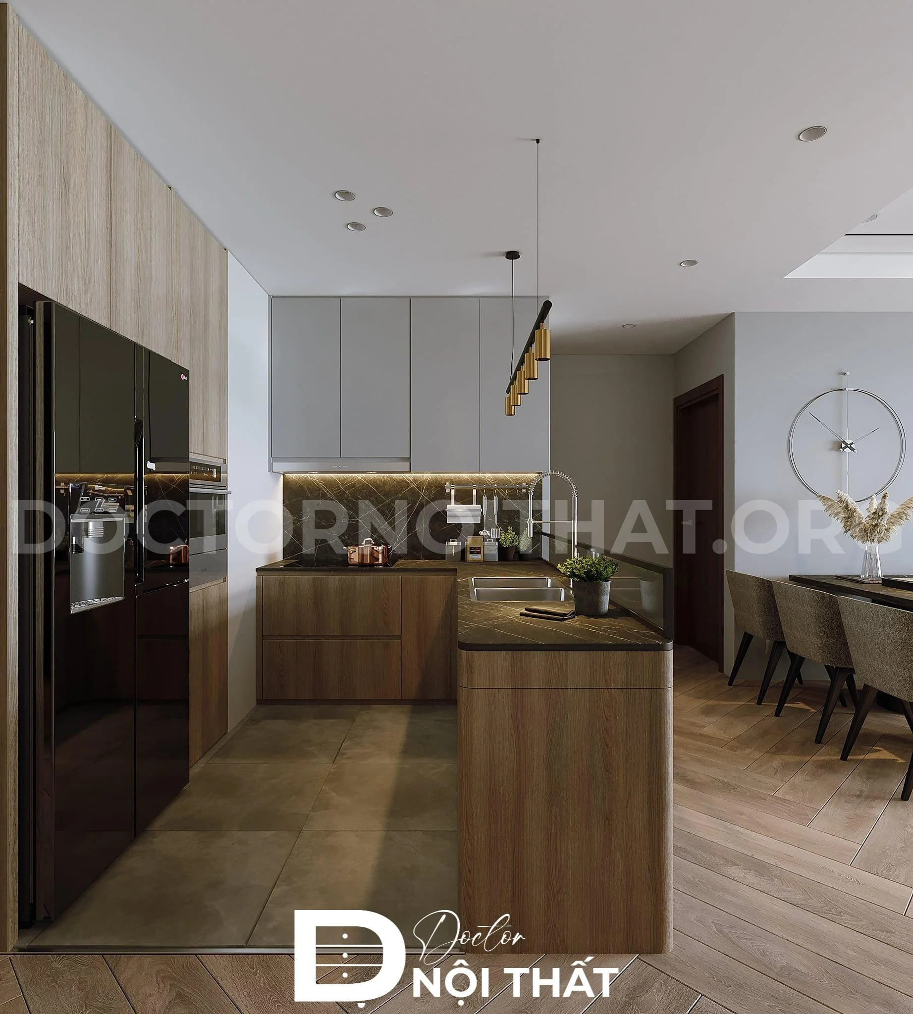 Dự án thiết kế nội thất chung cư Lancaster Núi Trúc - Ảnh 9
