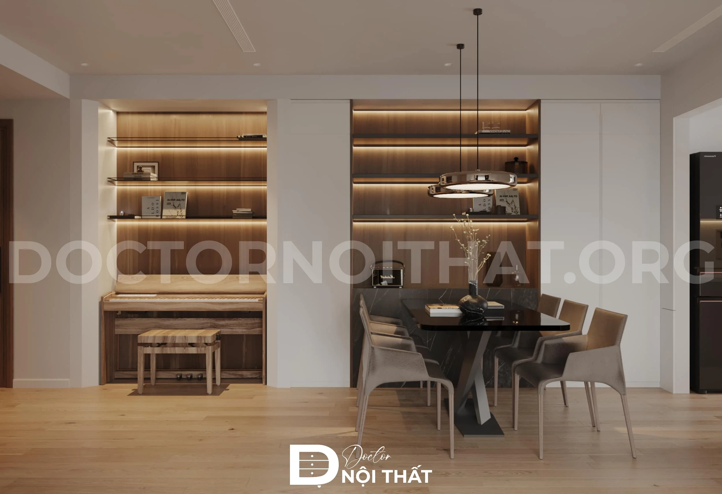 Dự án thiết kế nội thất chung cư Liễu Giai Tower