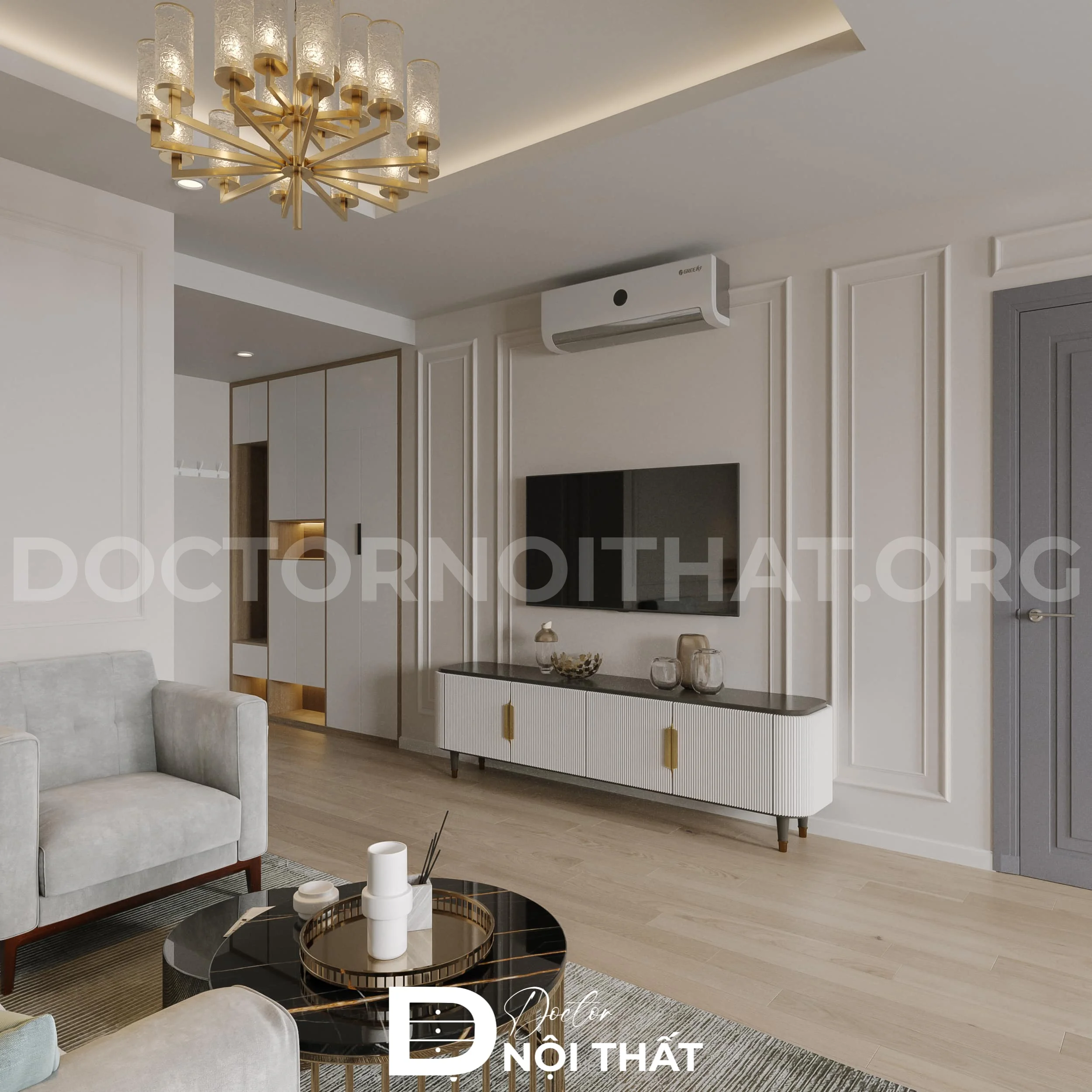 Dự án thiết kế nội thất chung cư Liễu Giai Tower - Ảnh 2
