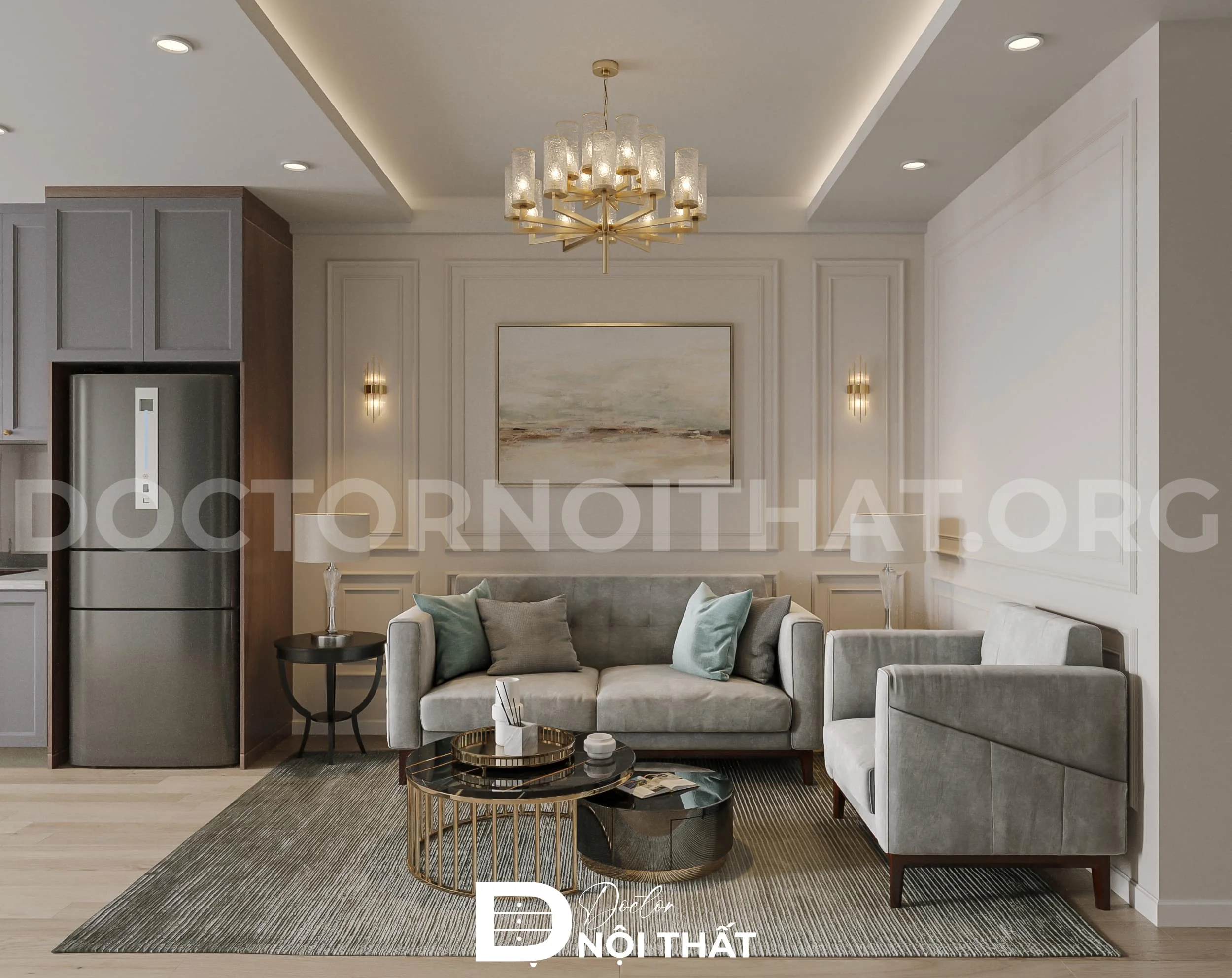 Dự án thiết kế nội thất chung cư Liễu Giai Tower - Ảnh 9