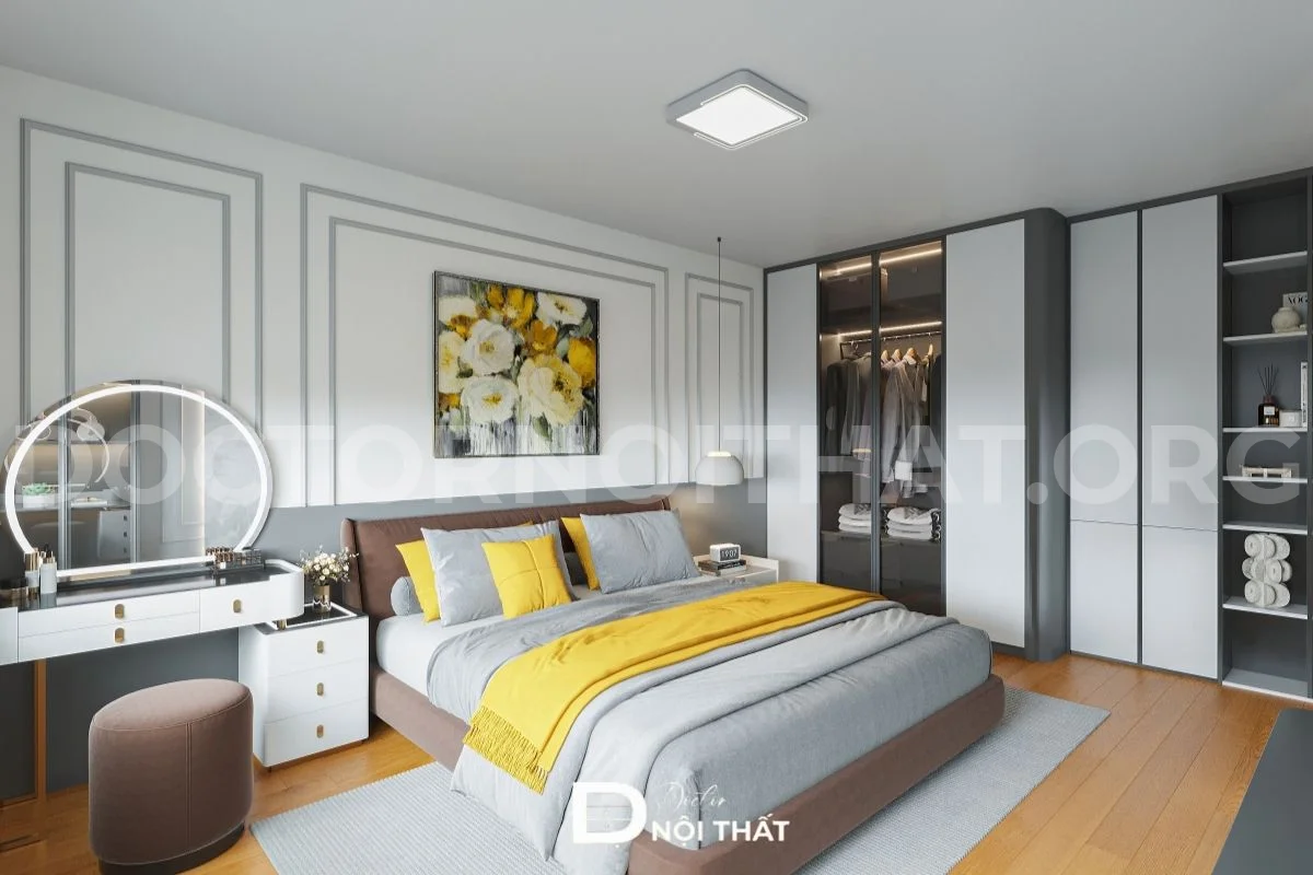 Thiết kế nội thất chung cư MHD Trung Văn Nam Từ Liêm đẹp mắt - Ảnh 12