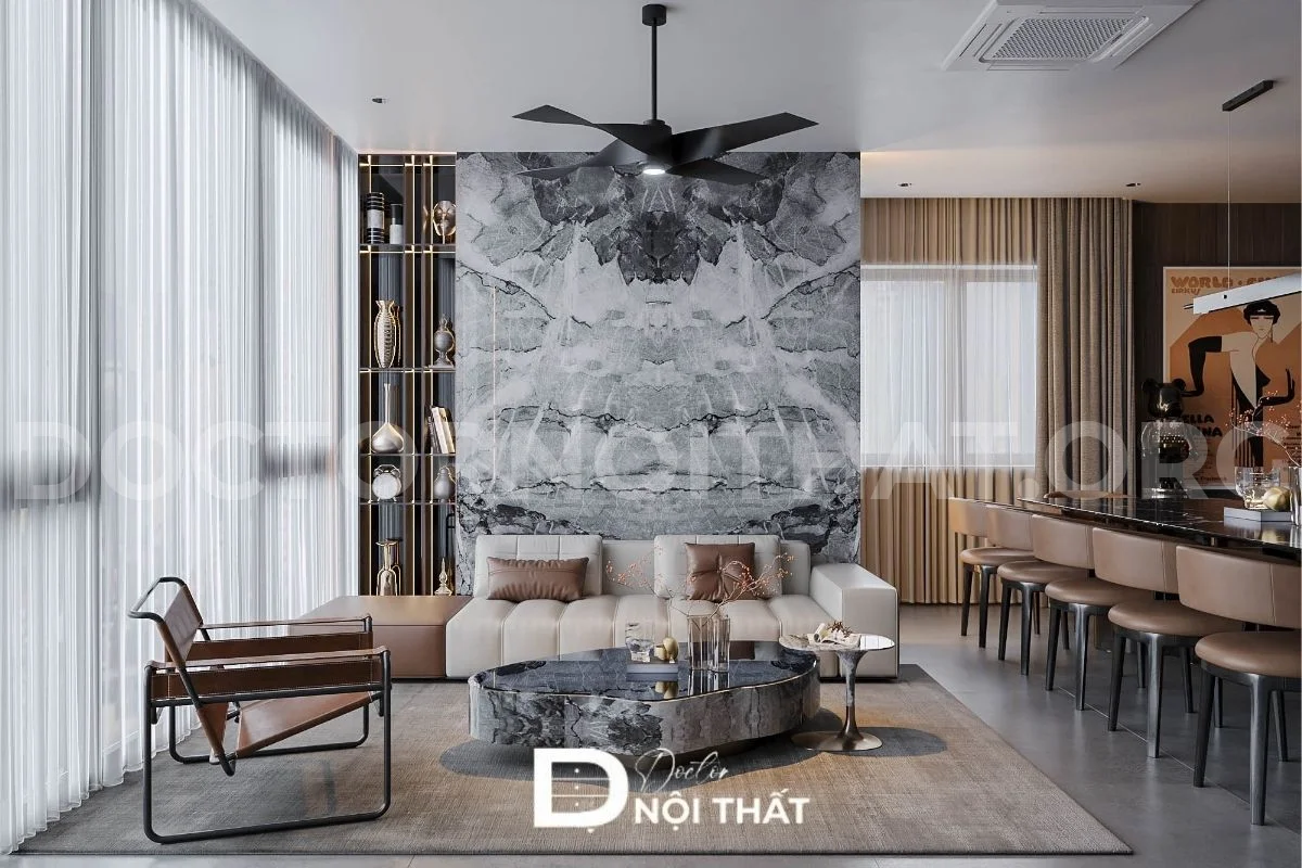 Thiết kế nội thất chung cư The Canopy Residences VinSmart đẹp nhất - Ảnh 3
