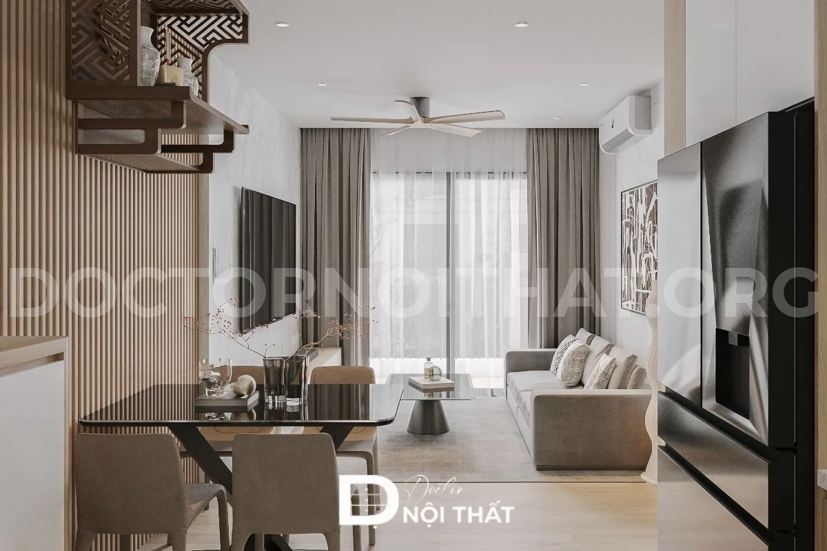 Thiết kế nội thất chung cư The Canopy Residences VinSmart đẹp nhất - Ảnh 10