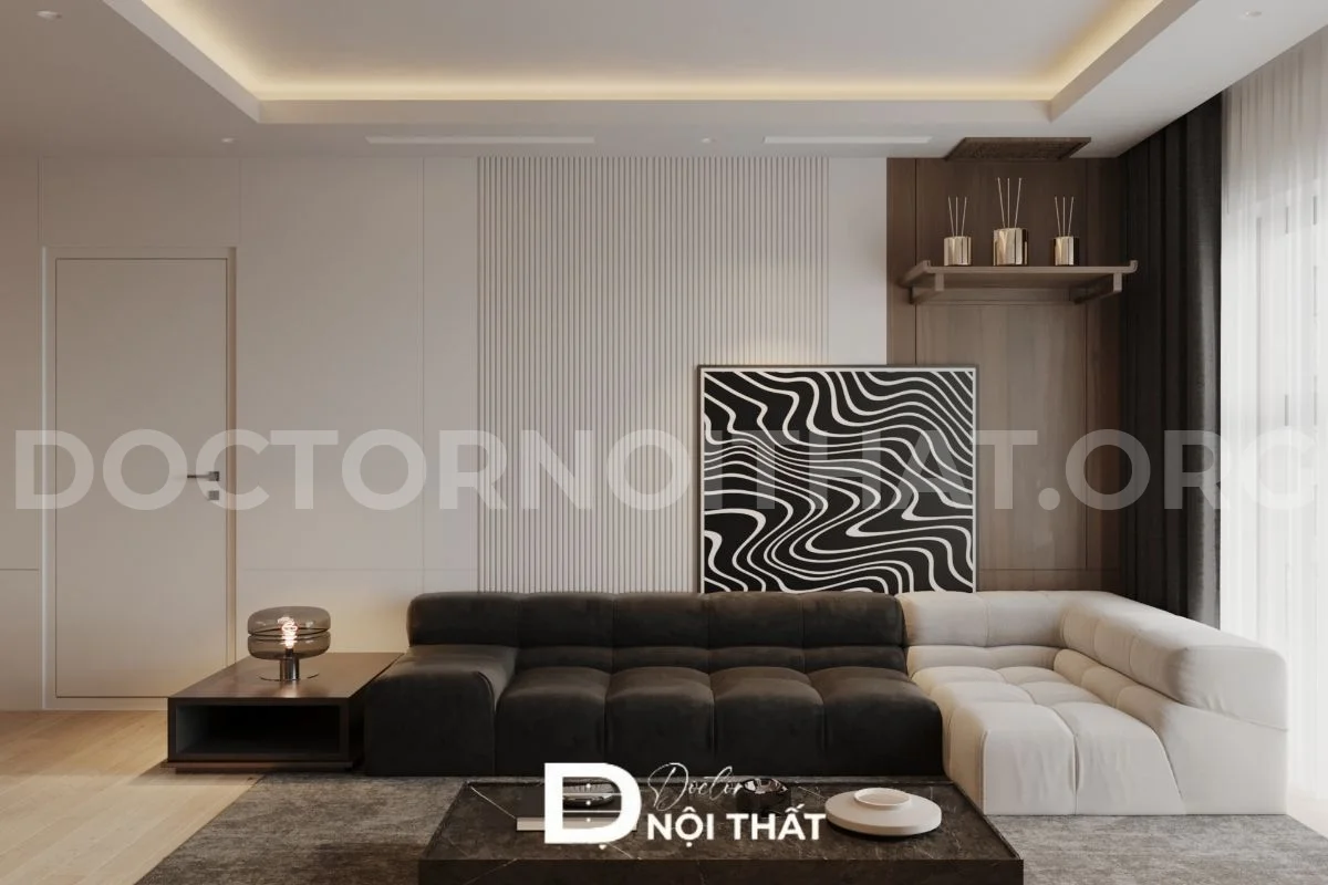 Thiết kế nội thất chung cư The Ninety Complex 90 Láng hiện đại - Ảnh 5