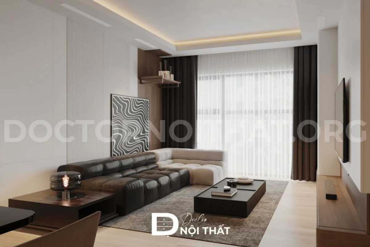 Thiết kế nội thất chung cư The Ninety Complex 90 Láng hiện đại - Ảnh 6