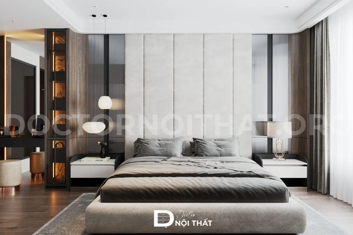 Thiết kế nội thất chung cư The Ninety Complex 90 Láng hiện đại - Ảnh 13