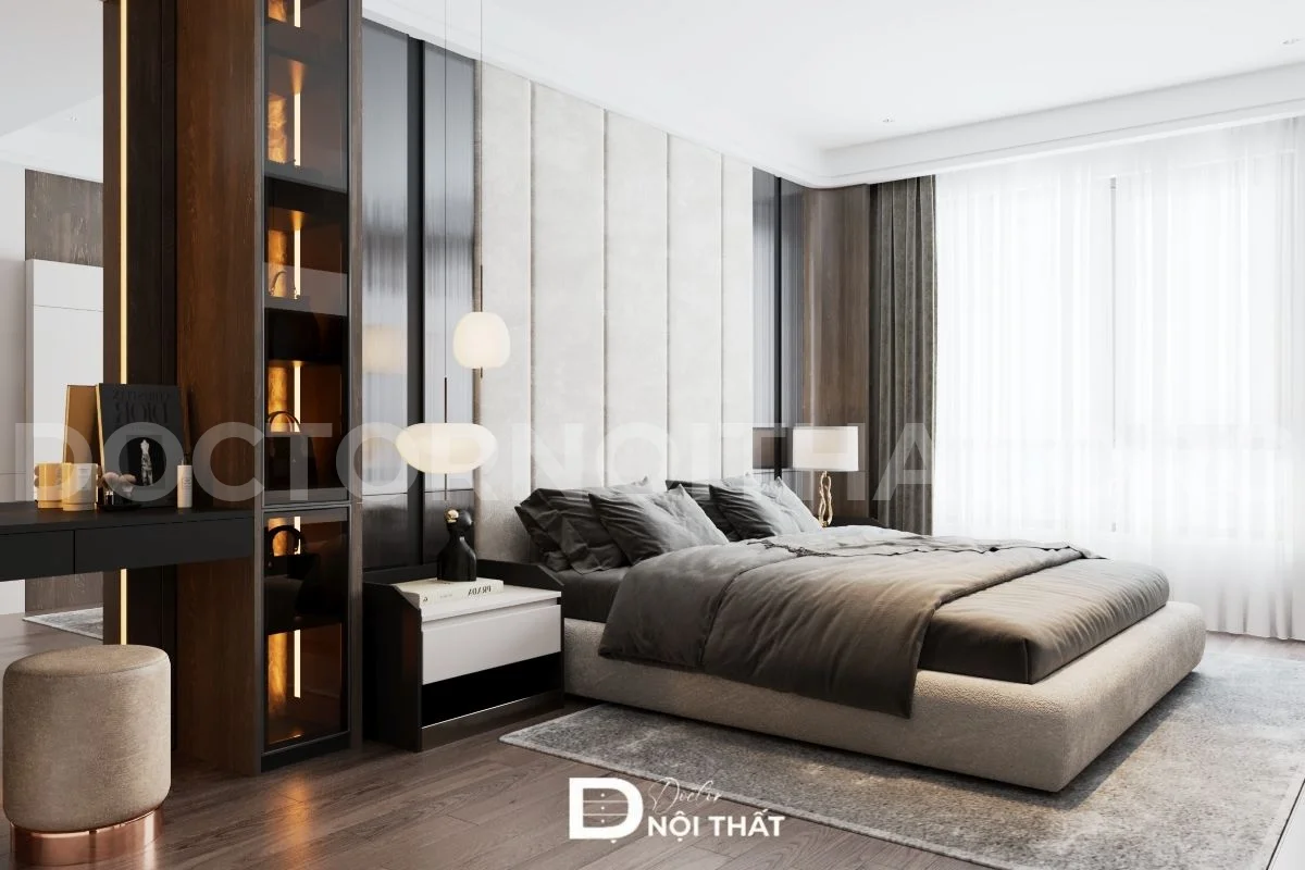Thiết kế nội thất chung cư The Ninety Complex 90 Láng hiện đại - Ảnh 14