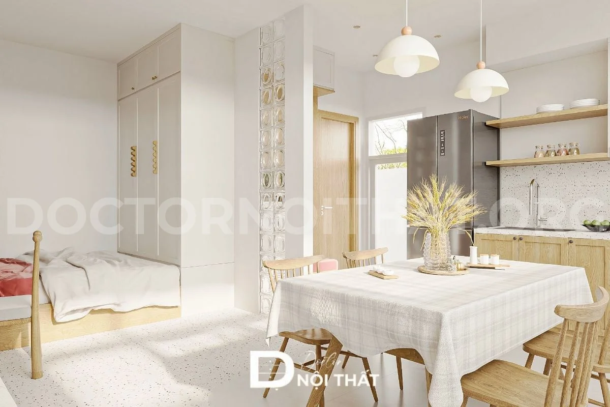 Thiết kế nội thất chung cư The Ninety Complex 90 Láng hiện đại - Ảnh 17