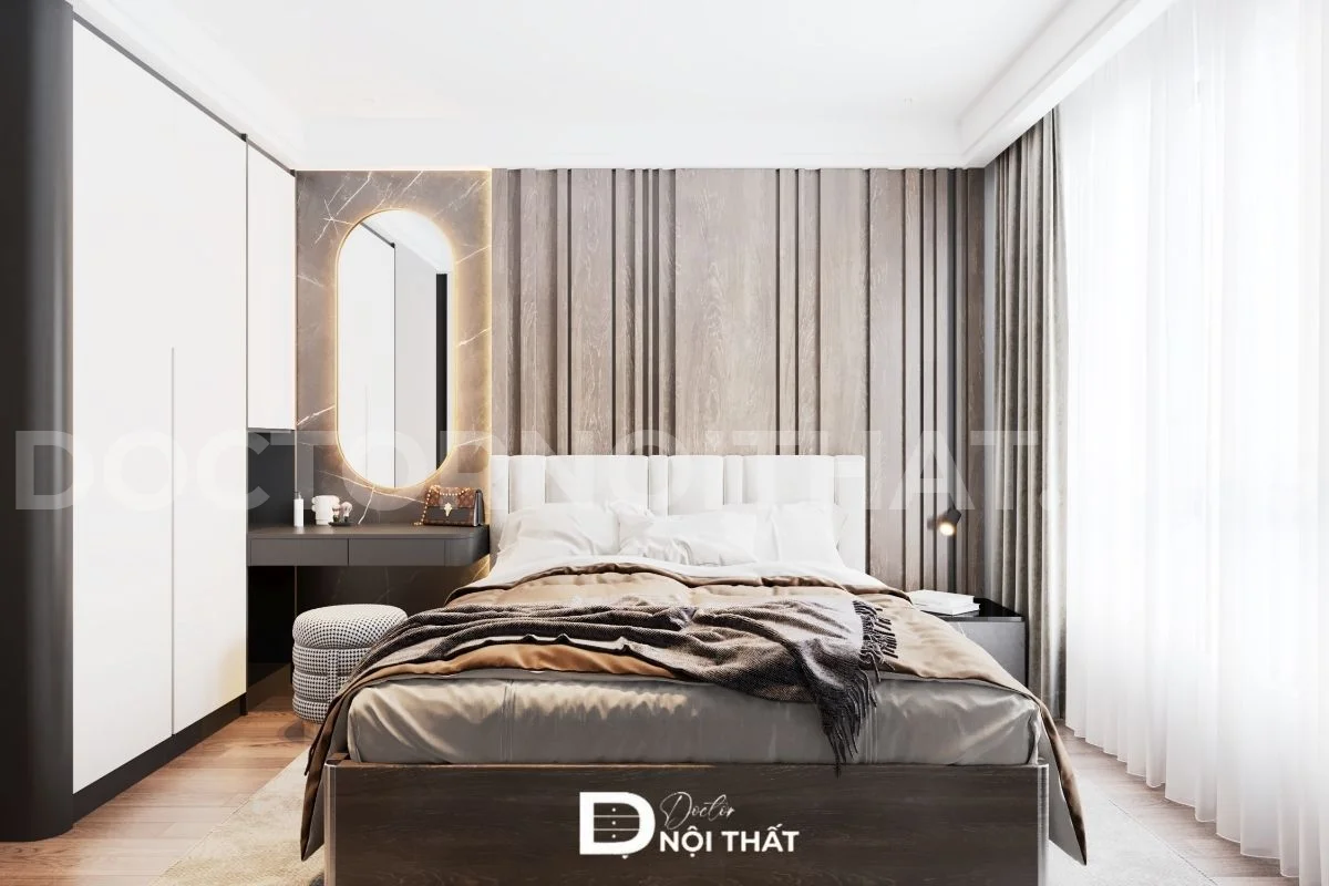 Thiết kế nội thất chung cư The Ninety Complex 90 Láng hiện đại - Ảnh 18