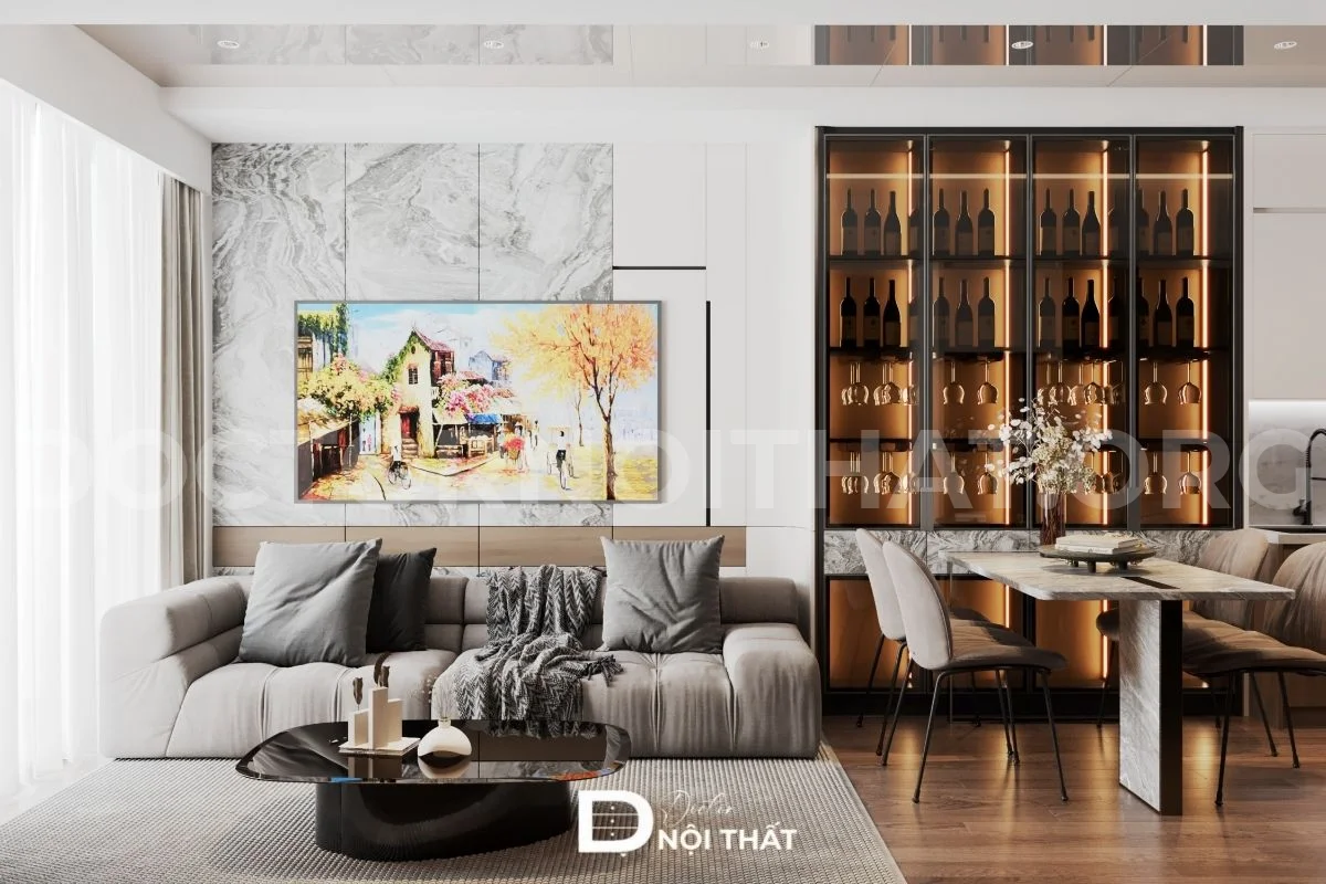 Thiết kế nội thất chung cư The Ninety Complex 90 Láng hiện đại - Ảnh 27