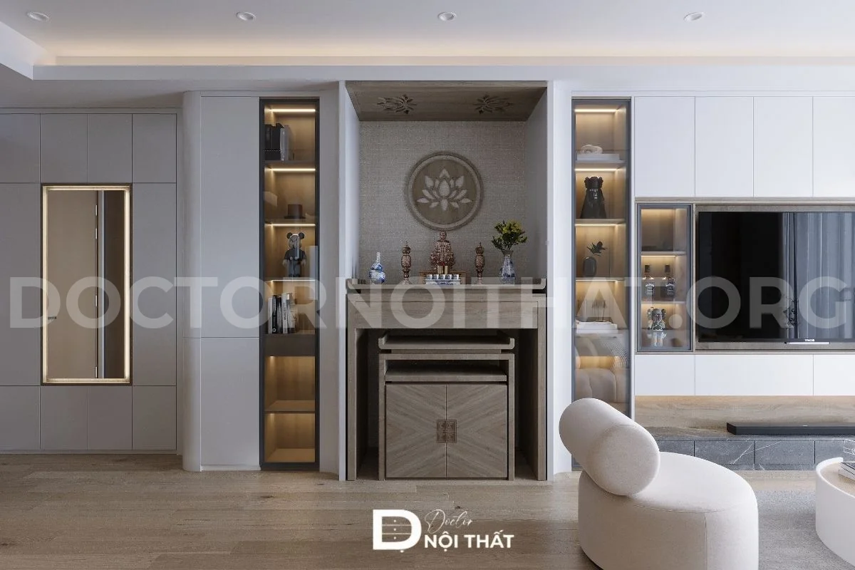 Thiết kế nội thất chung cư The Ninety Complex 90 Láng hiện đại - Ảnh 28