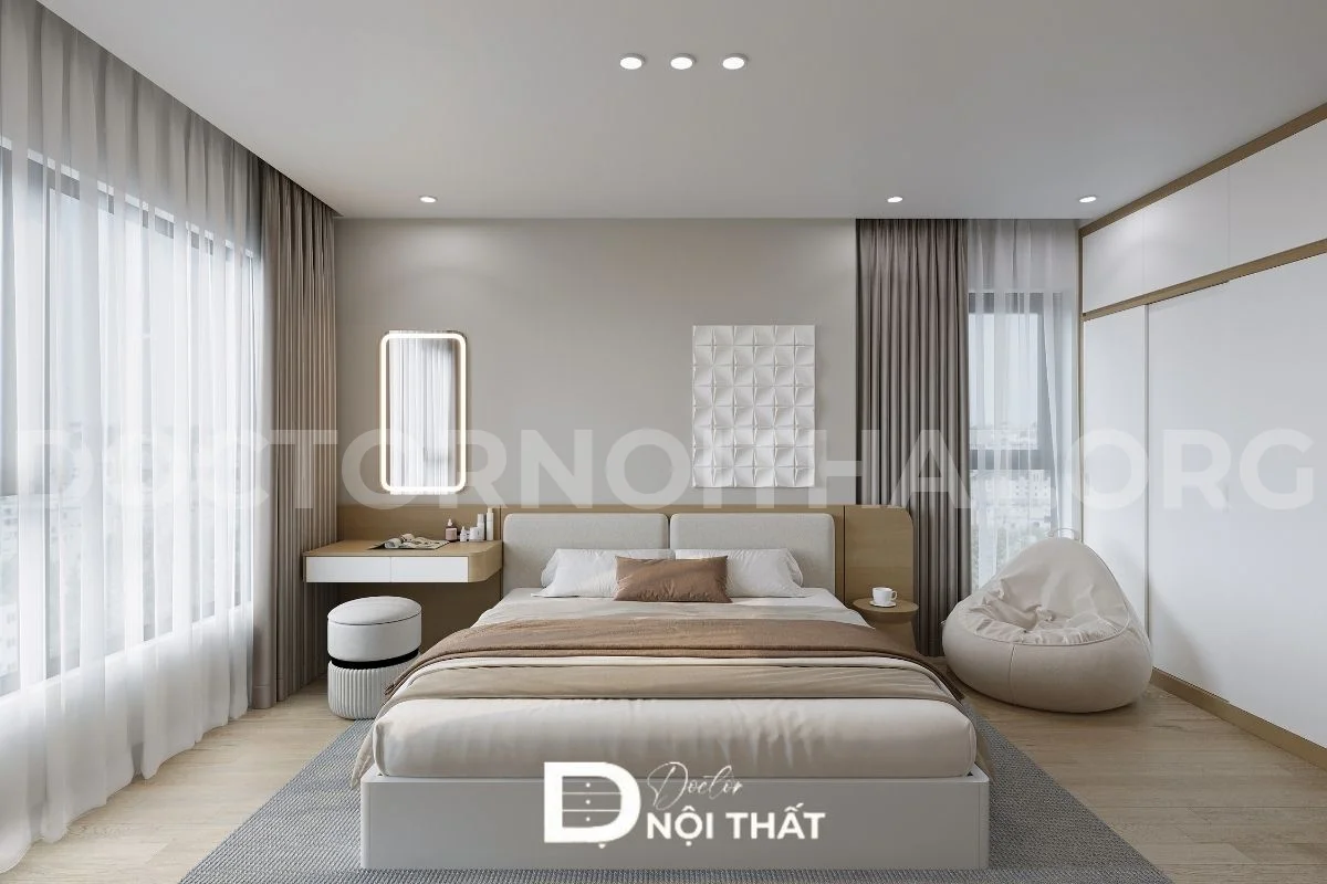 Thiết kế nội thất chung cư The Ninety Complex 90 Láng hiện đại - Ảnh 30