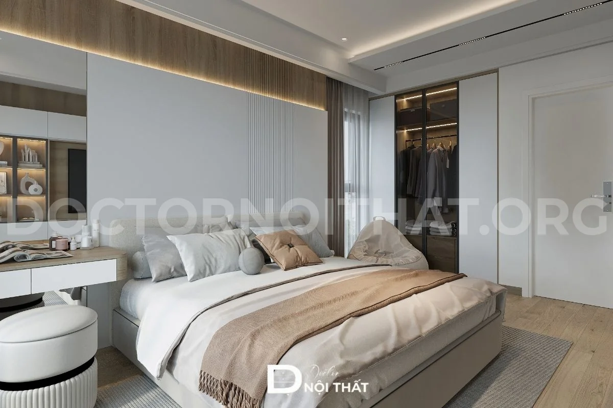 Thiết kế nội thất chung cư The Ninety Complex 90 Láng hiện đại - Ảnh 31