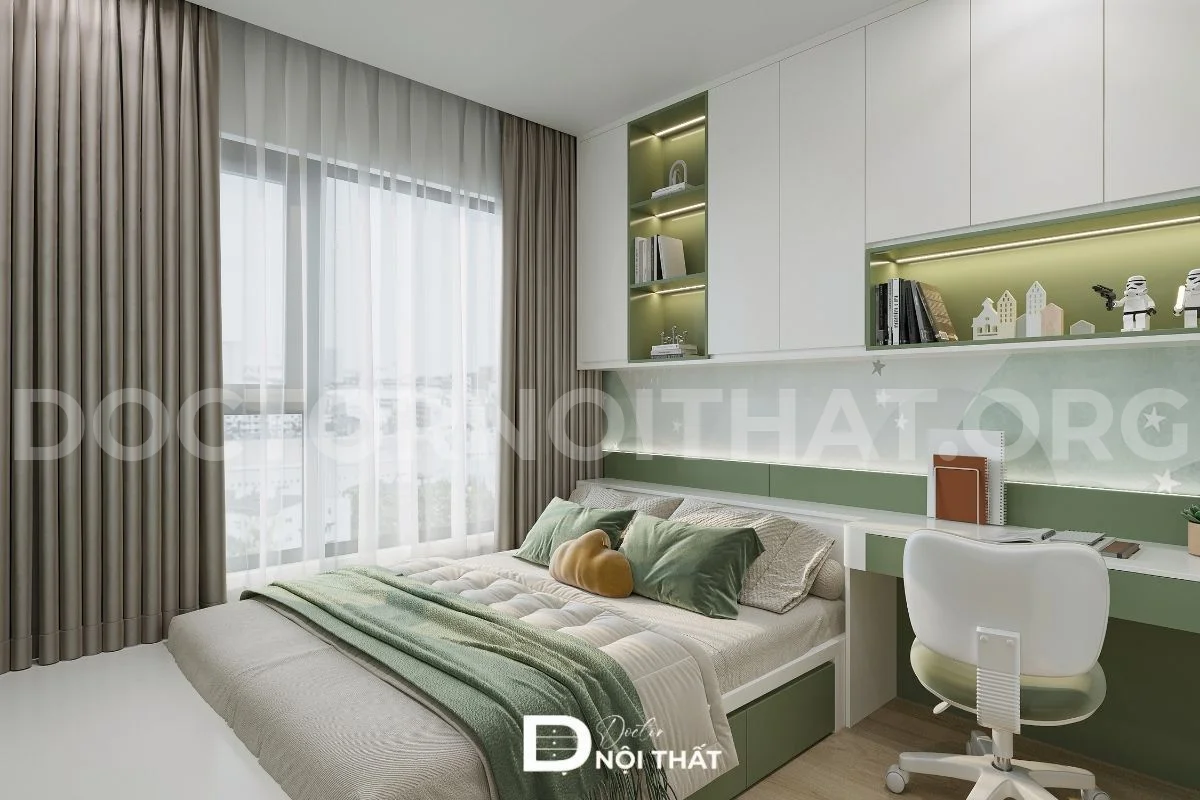 Thiết kế nội thất chung cư The Ninety Complex 90 Láng hiện đại - Ảnh 32