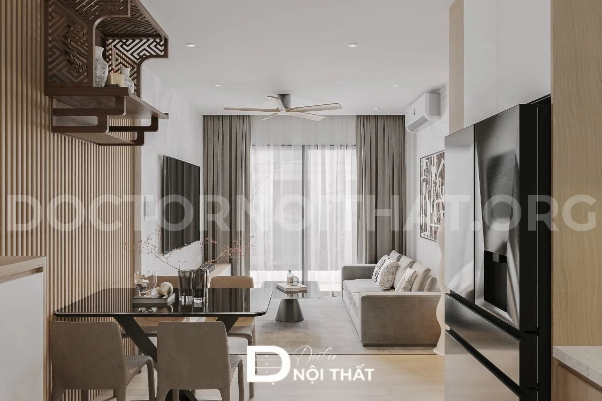 Thiết kế nội thất chung cư The Ninety Complex 90 Láng hiện đại - Ảnh 33