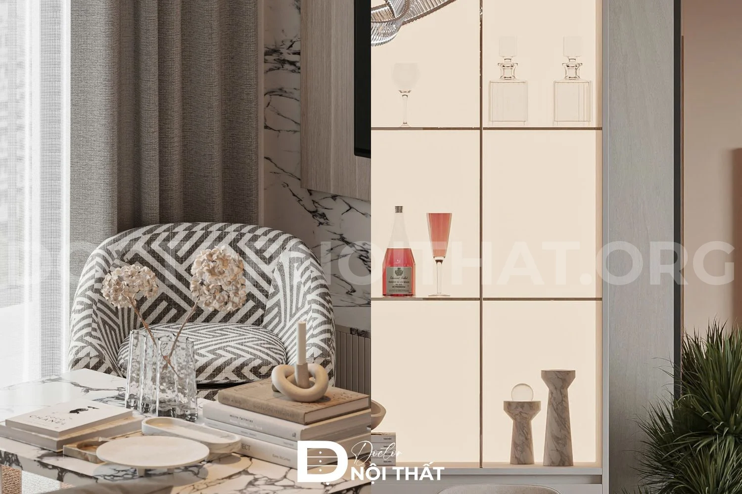 Thiết kế nội thất chung cư Vincom Center Bà Triệu hiện đại - Ảnh 8