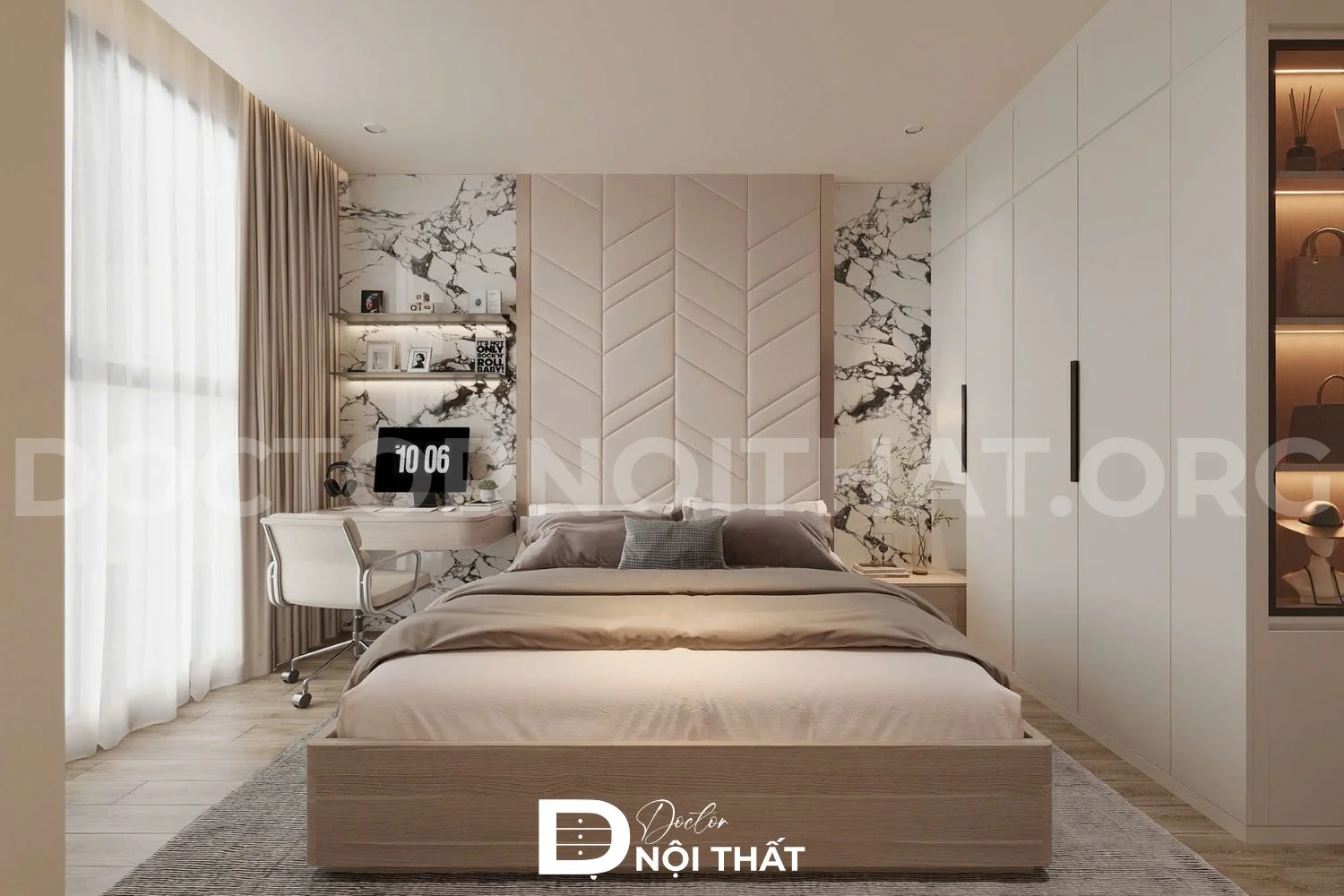 Thiết kế nội thất chung cư Vincom Center Bà Triệu hiện đại - Ảnh 12