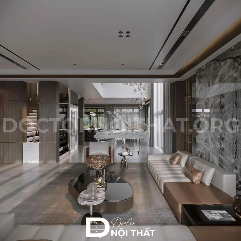 Dự án thiết kế nội thất nhà phố quận 8 - Anh Long