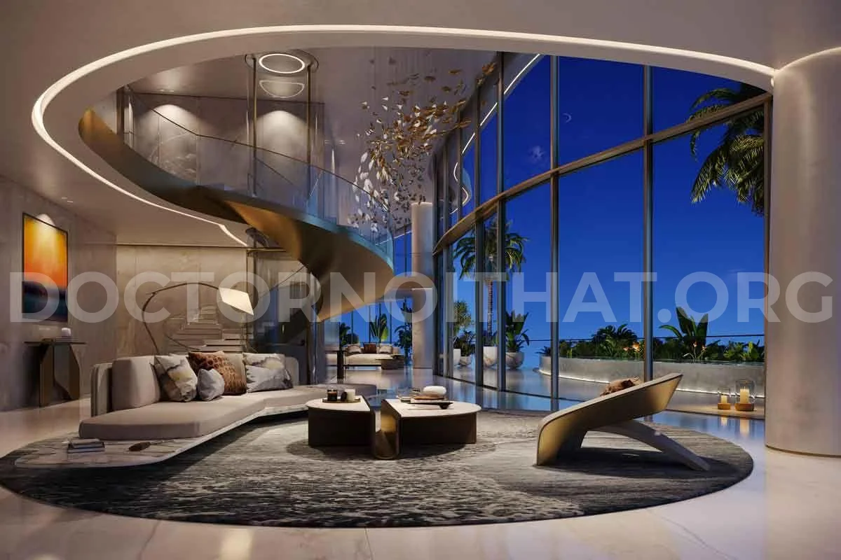 Thiết kế Penthouse với khoảng view triệu đô cực ấn tượng (nguồn: sưu tầm)