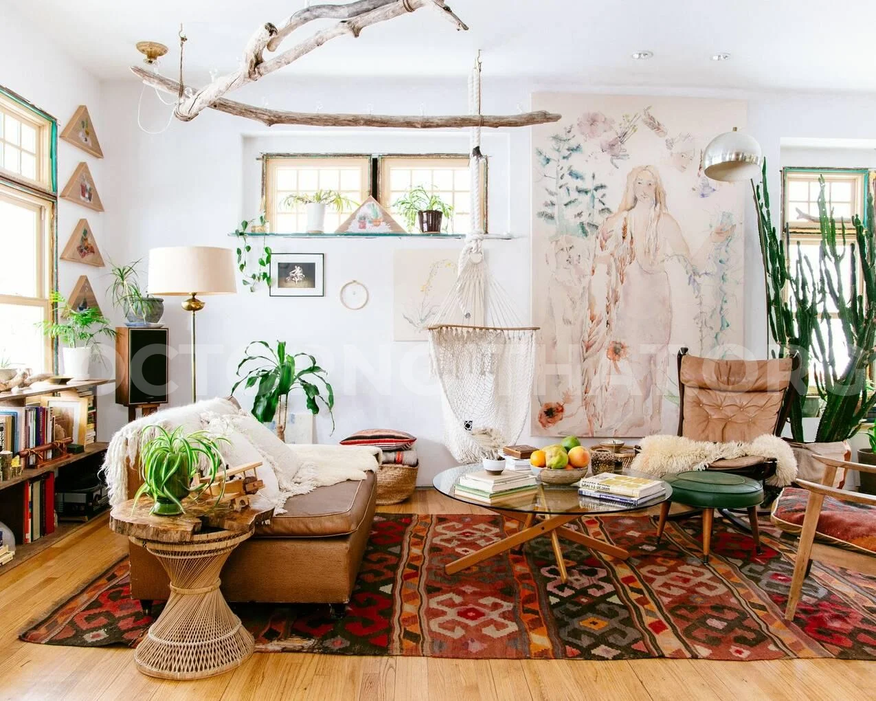 Các món đồ trang trí thủ công đặc trưng của phong cách Bohemian (nguồn: sưu tầm)