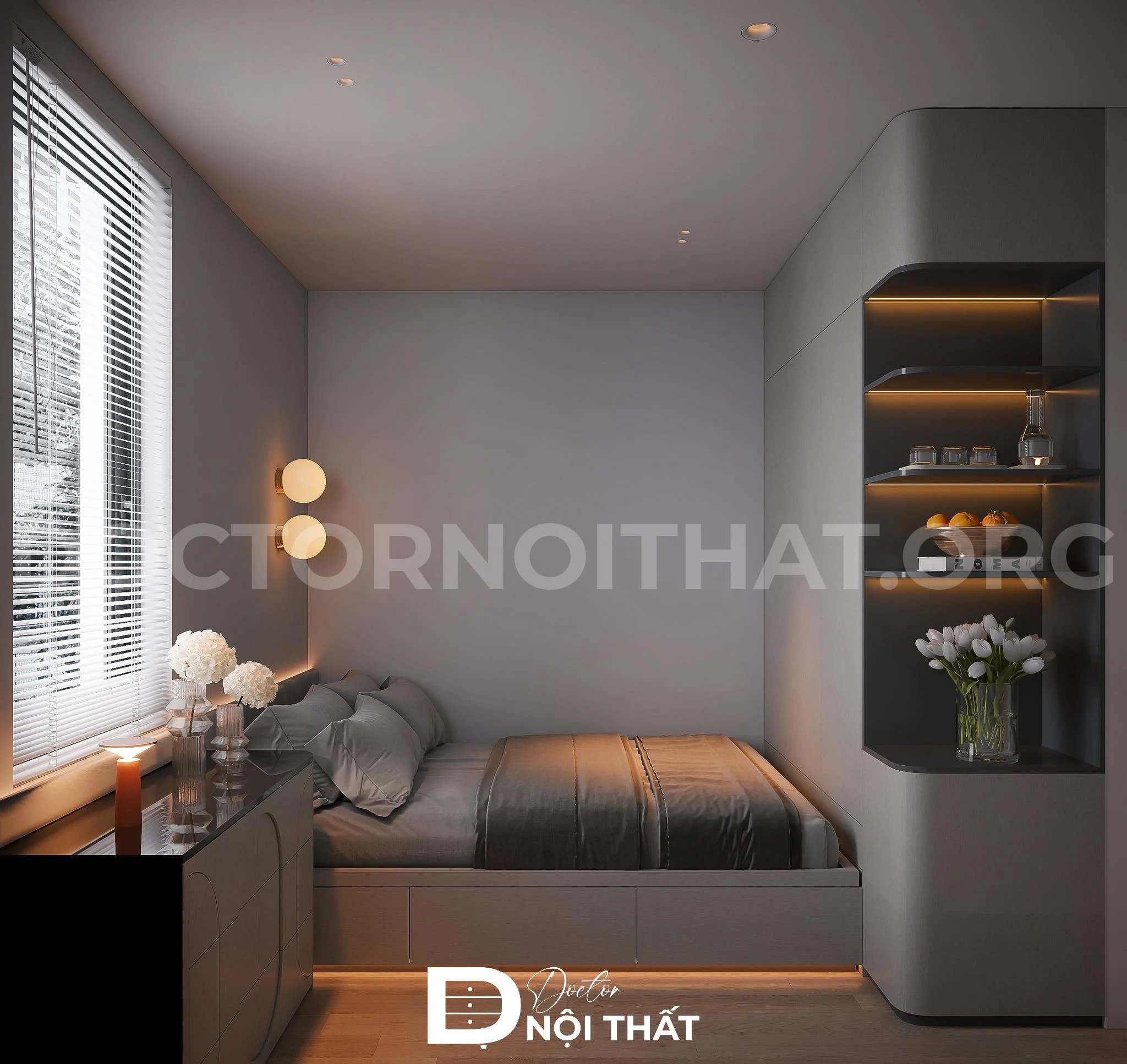 Thiết kế phòng ngủ hợp phong thủy mang đến giấc ngủ ngon