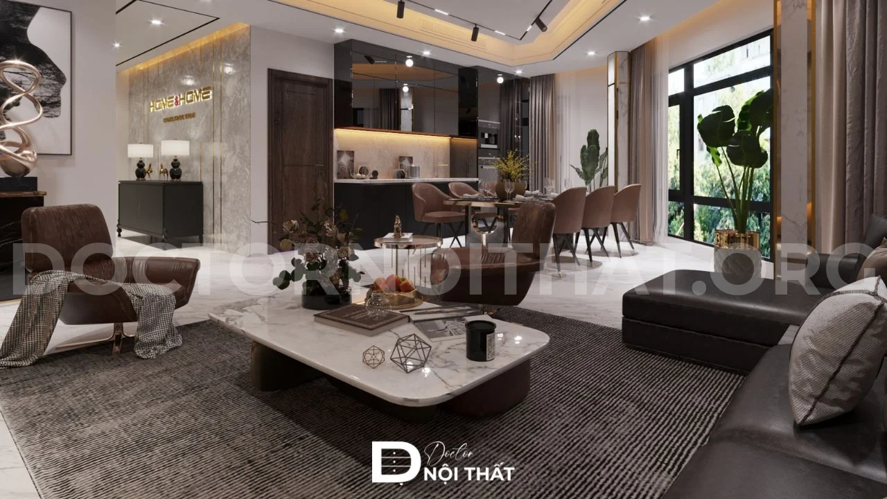 Mẫu thiết kế nội thất showroom nội thất đẹp