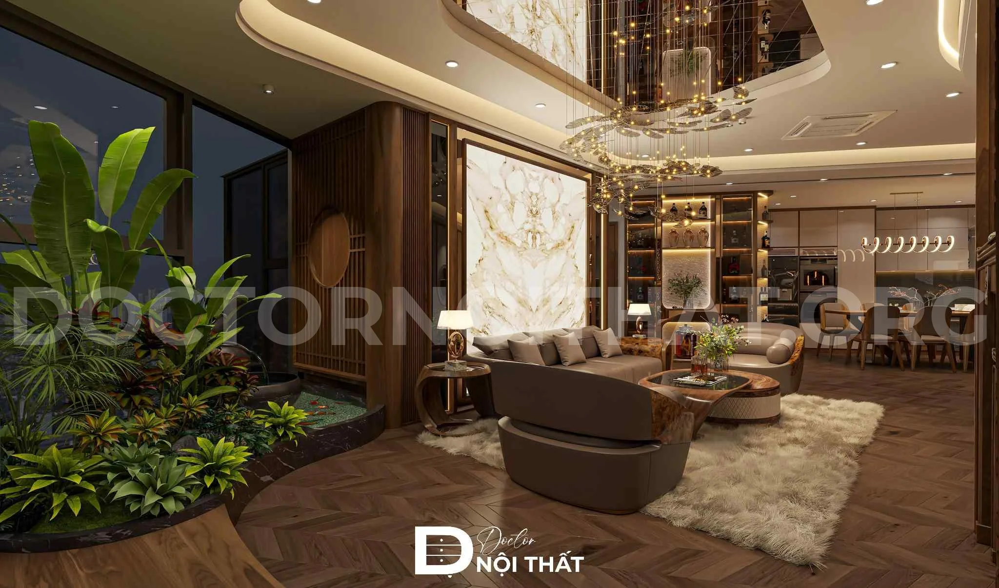 Dự án thiết kế nội thất Vinhomes Metropolis Hà Nội - Ảnh 8