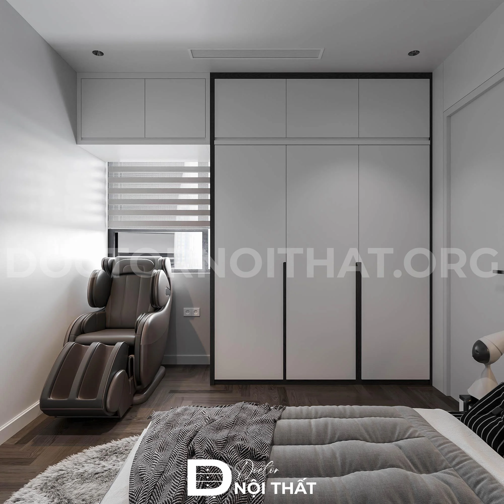 Thiết kế và thi công nội thất chung cư The Prime cho anh Mạnh - Ảnh 2